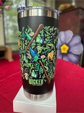 Wicked Floral 20 oz Travel Tumbler